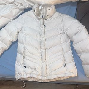 North Face Zip Up Puffer Jacket